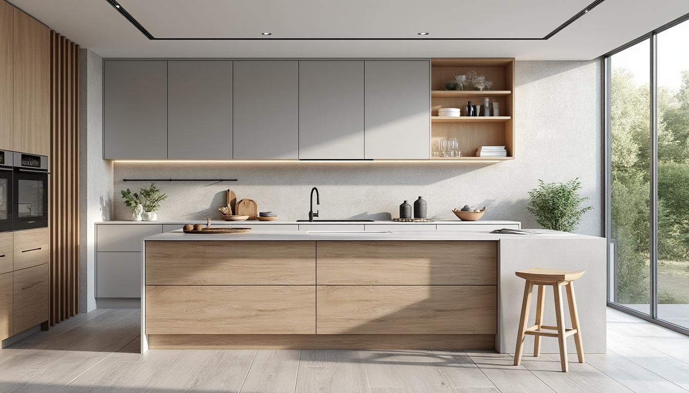 Quelles teintes marier au gris clair pour une cuisine tendance en 2026 ? 2 découvrez les meilleures teintes à associer au gris clair pour une cuisine tendance en 2026 et créez un espace élégant et moderne.