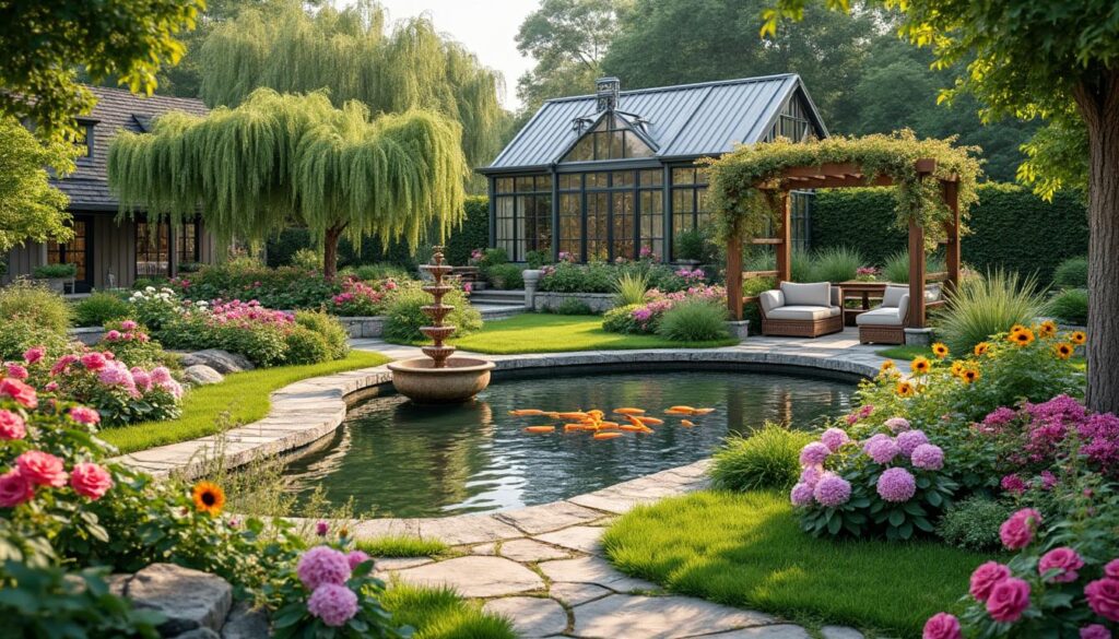 découvrez 50 inspirations créatives pour l'aménagement de jardin paysager, accompagnées d'une estimation budgétaire pour concrétiser vos projets en toute sérénité.