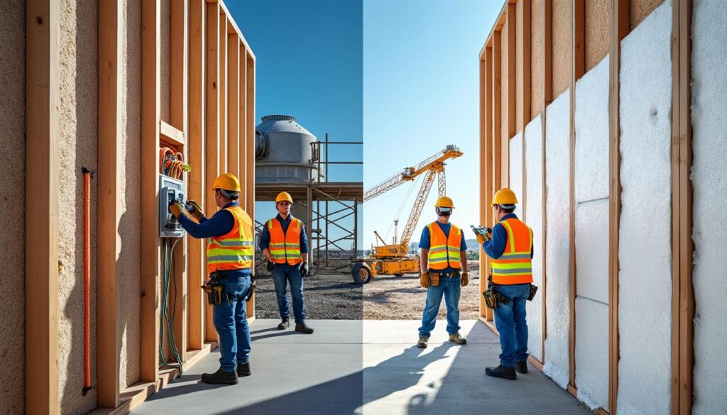 découvrez comment coordonner efficacement les corps de métier en électricité et isolation pour optimiser la performance finale de votre bâtiment, en choisissant le bon moment pour réaliser les travaux.