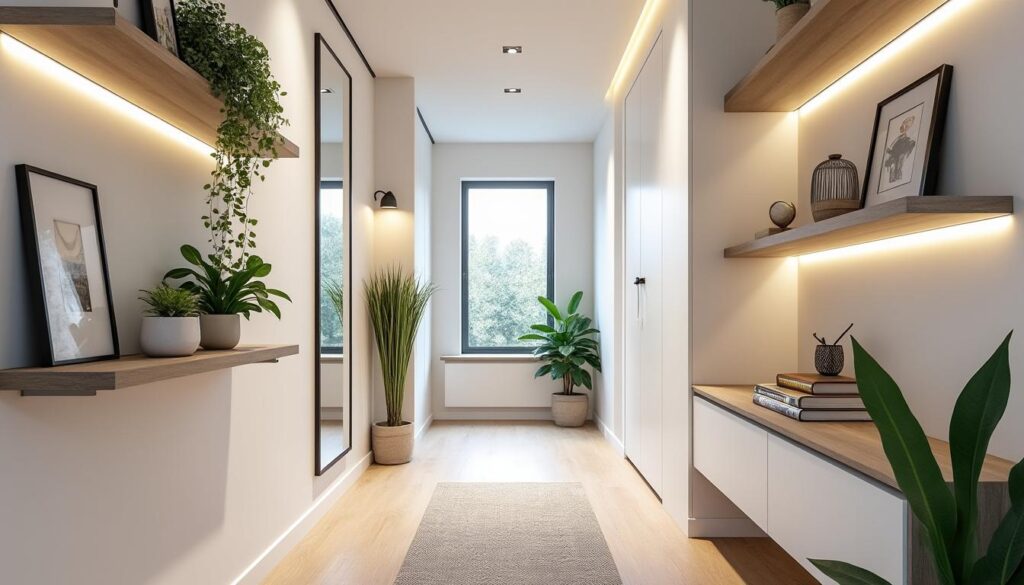 découvrez des astuces incontournables pour sublimer un couloir étroit et transformer cet espace souvent négligé en un lieu design et fonctionnel.