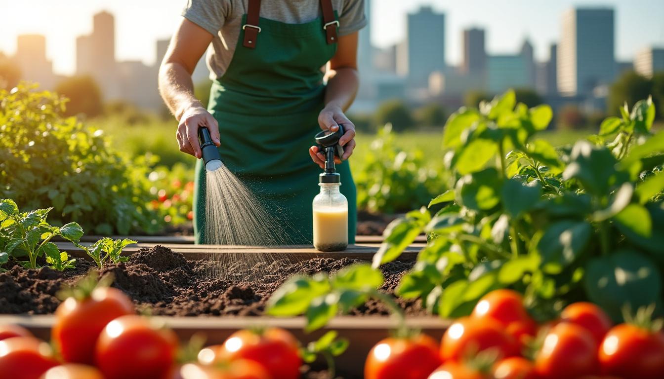 Bouillie bordelaise tomate : usage raisonné en jardinage urbain et impact sur les sols et nappes phréatiques 2 découvrez l'utilisation raisonnée de la bouillie bordelaise pour les tomates en jardinage urbain et son impact sur les sols et les nappes phréatiques, pour un jardinage durable et respectueux de l'environnement.