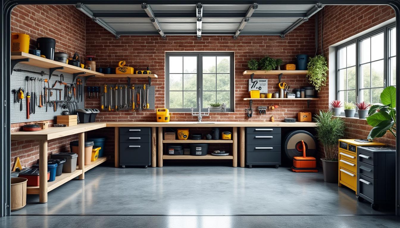 découvrez comment transformer votre garage en un atelier fonctionnel grâce à notre guide complet d'aménagement et de sélection des outils essentiels pour optimiser votre espace de travail.