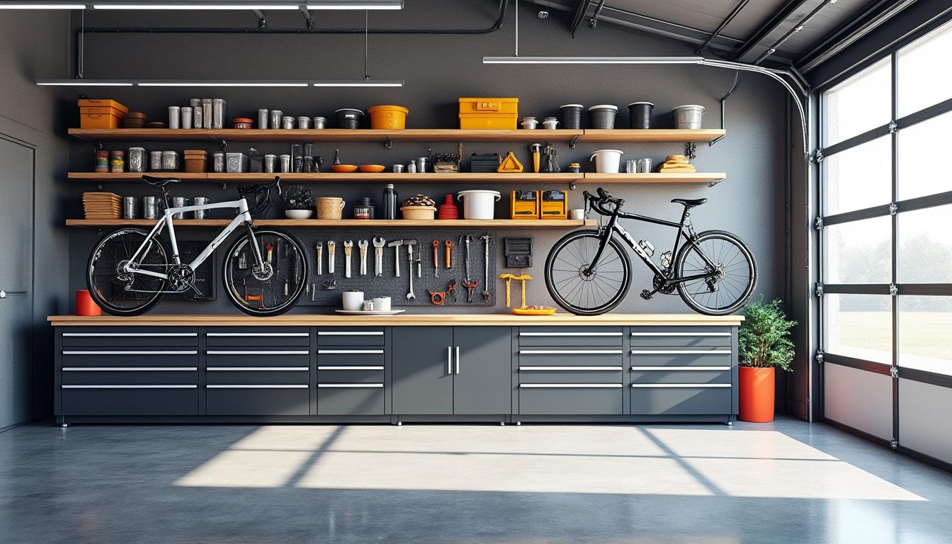découvrez 25 conseils pratiques et efficaces pour optimiser votre garage et maximiser chaque centimètre d'espace. transformez votre rangement dès aujourd'hui !