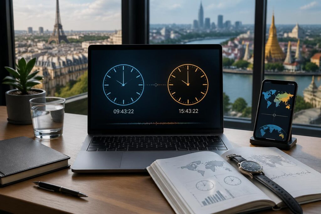 découvrez l'heure exacte en thaïlande (utc+7), le décalage horaire avec la france, et utilisez nos outils pratiques pour une conversion facile et rapide.