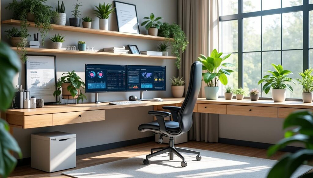 découvrez des stratégies malines pour optimiser l'aménagement de votre bureau, améliorer votre confort et booster votre productivité au quotidien.