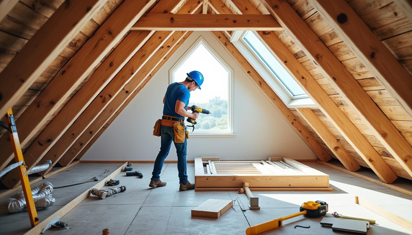 Transformer un Grenier en Chambre : Guide Complet avec Budget et Ătapes ClĂ©s 2 dĂ©couvrez comment transformer un grenier en chambre confortable grĂące Ă notre guide complet incluant les Ă©tapes clĂ©s et un budget dĂ©taillĂ© pour rĂ©ussir votre projet.