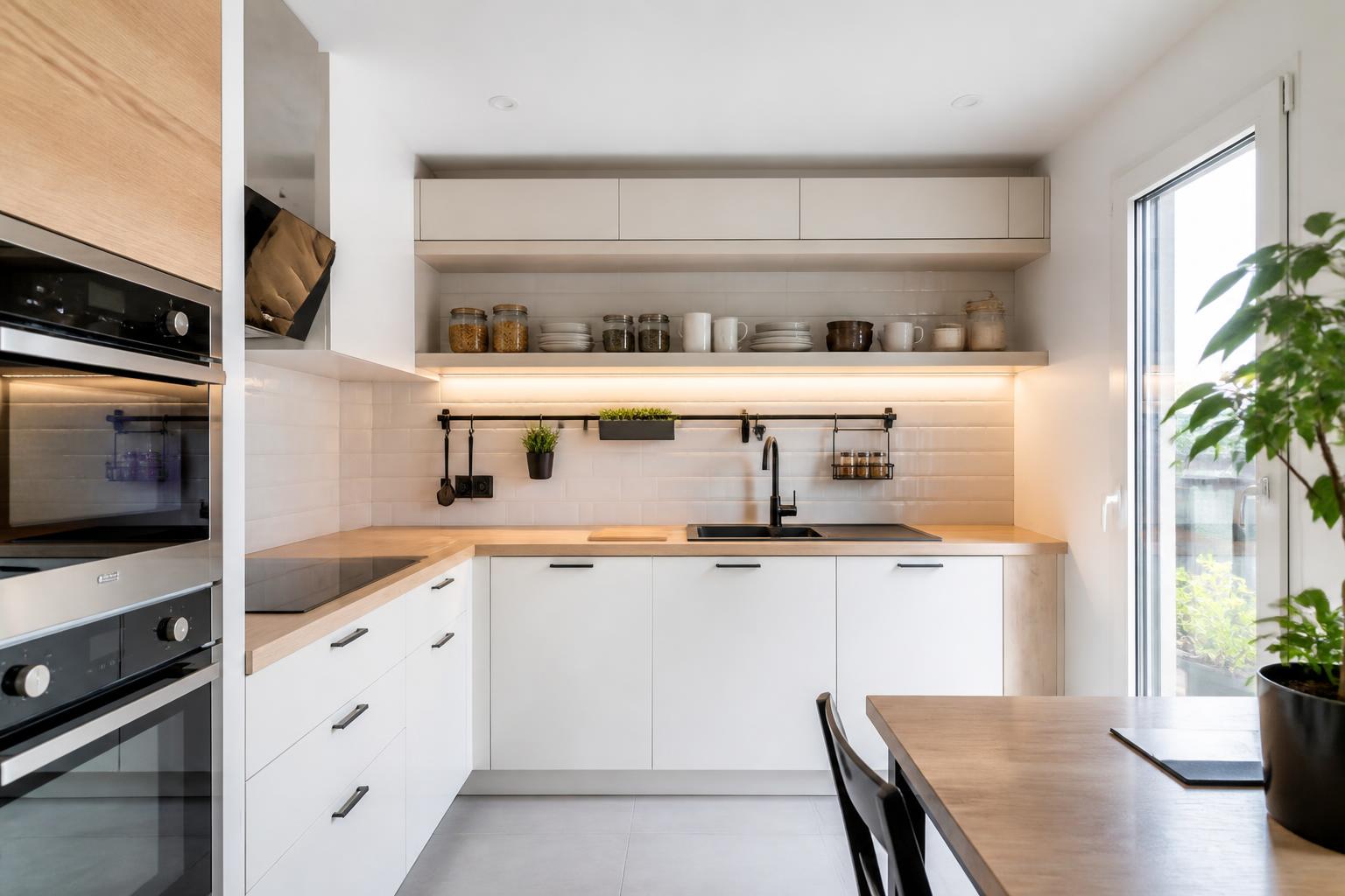 découvrez des astuces ingénieuses pour optimiser chaque centimètre de votre cuisine et maximiser votre espace de rangement avec style et praticité.