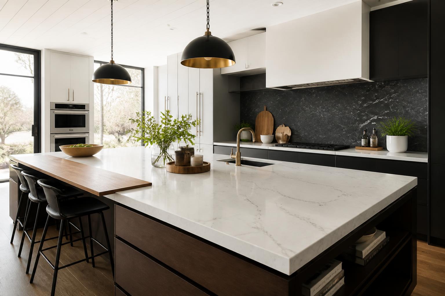 découvrez comment choisir le plan de travail idéal pour votre cuisine en comparant les avantages du granit, du quartz et du bois afin de trouver le matériau parfait pour votre style et vos besoins.