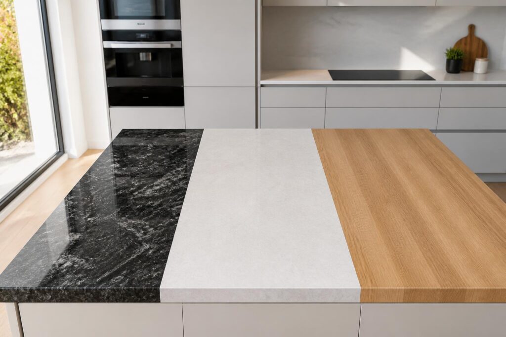 découvrez comment choisir le plan de travail idéal pour votre cuisine en comparant les avantages du granit, du quartz et du bois. trouvez le matériau parfait qui allie esthétique et fonctionnalité.