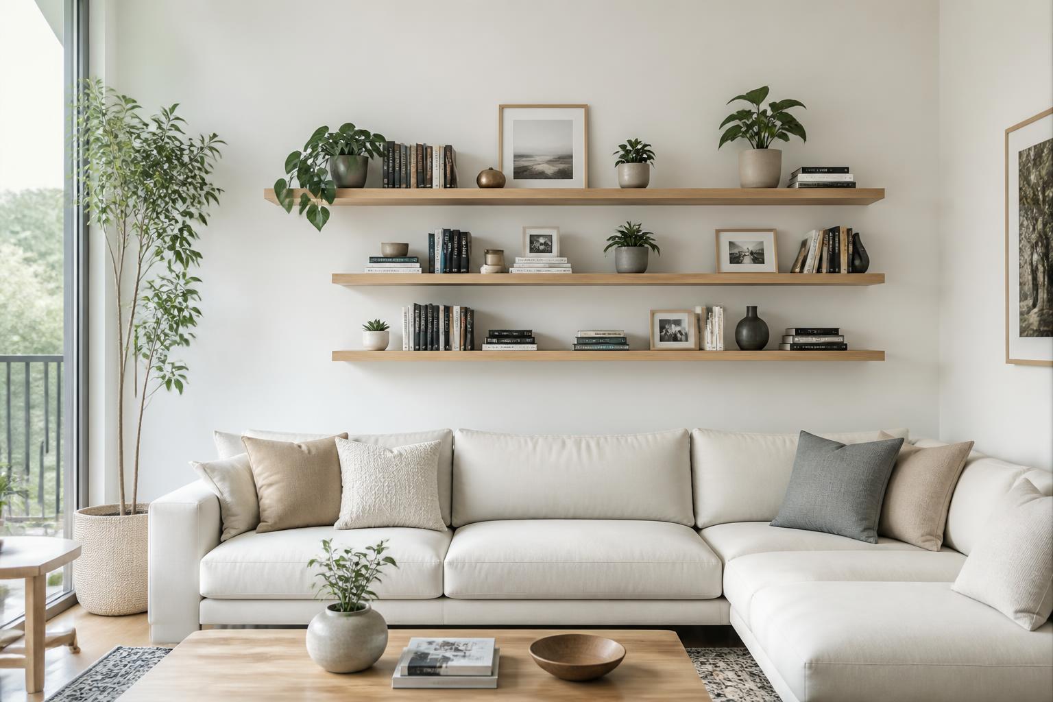 découvrez notre guide pratique pour choisir et installer des étagères dans votre salon. apprenez à sublimer votre mur avec style et fonctionnalité.