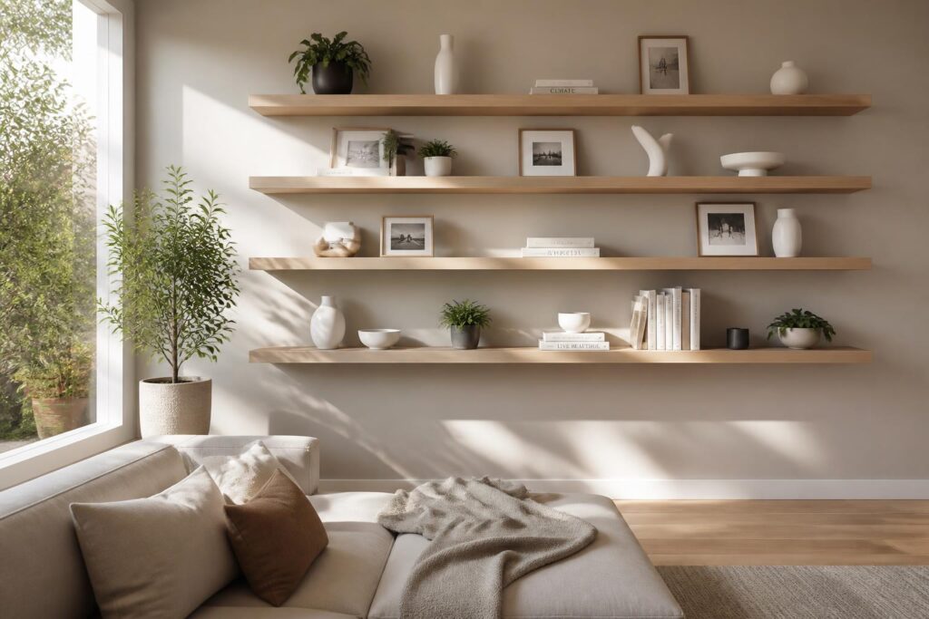 découvrez notre guide pratique pour choisir, installer et sublimer vos étagères de salon. astuces et conseils pour un mur décoratif et fonctionnel.