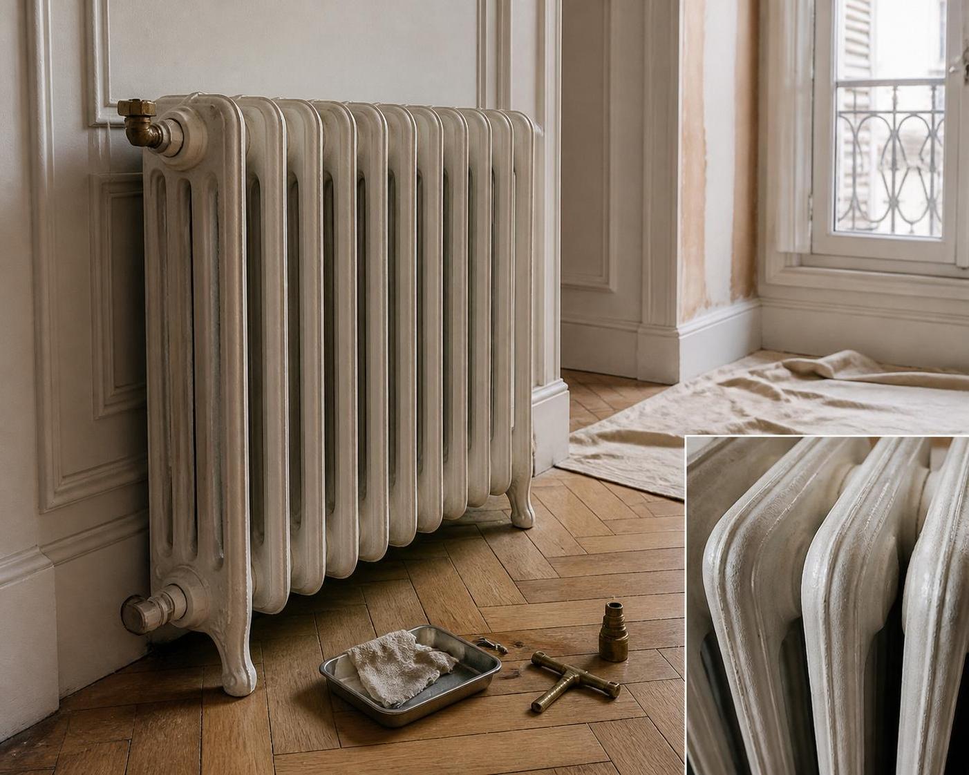 Purger un radiateur en fonte : intervention simple pour améliorer l'efficacité d'un système de chauffage vieillissant 2 découvrez comment purger un radiateur en fonte facilement pour optimiser l'efficacité de votre chauffage et assurer un confort thermique optimal dans votre maison.