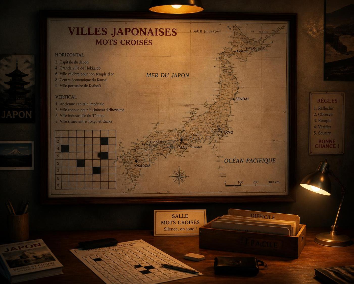 découvrez la réponse pour la ville du japon en 3 lettres, idéale pour vos mots croisés et jeux de lettres.