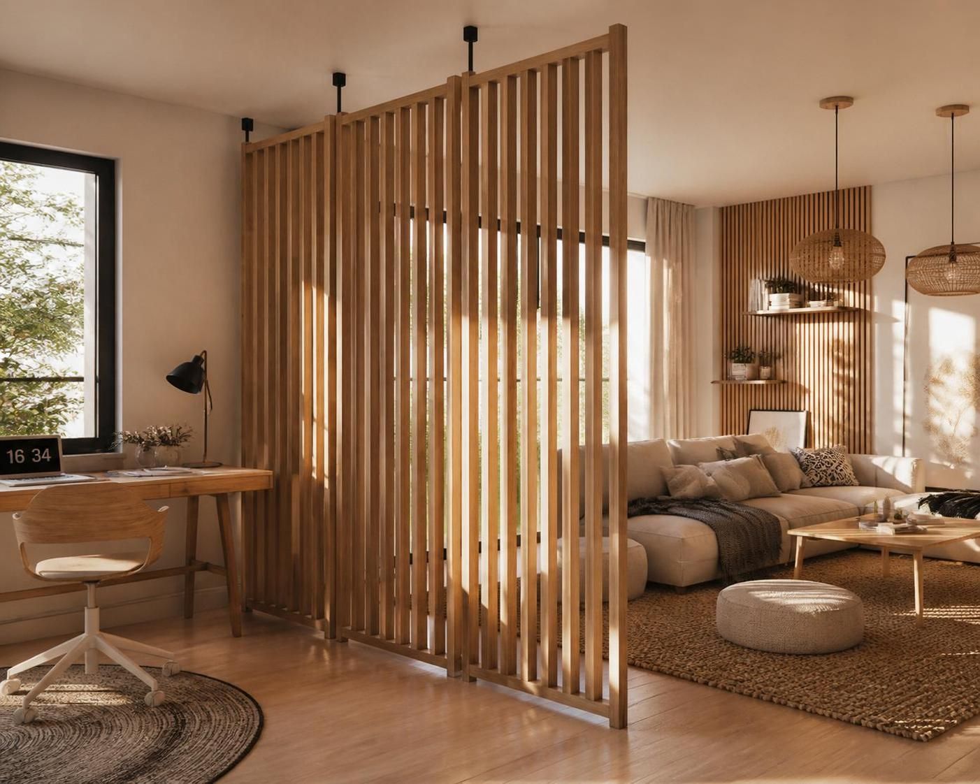 astuces déco pour séparer une pièce sans percer ni travaux grâce à des cloisons amovibles 2 découvrez des astuces déco simples et efficaces pour séparer une pièce sans percer ni effectuer de travaux, grâce à des cloisons amovibles pratiques et esthétiques.