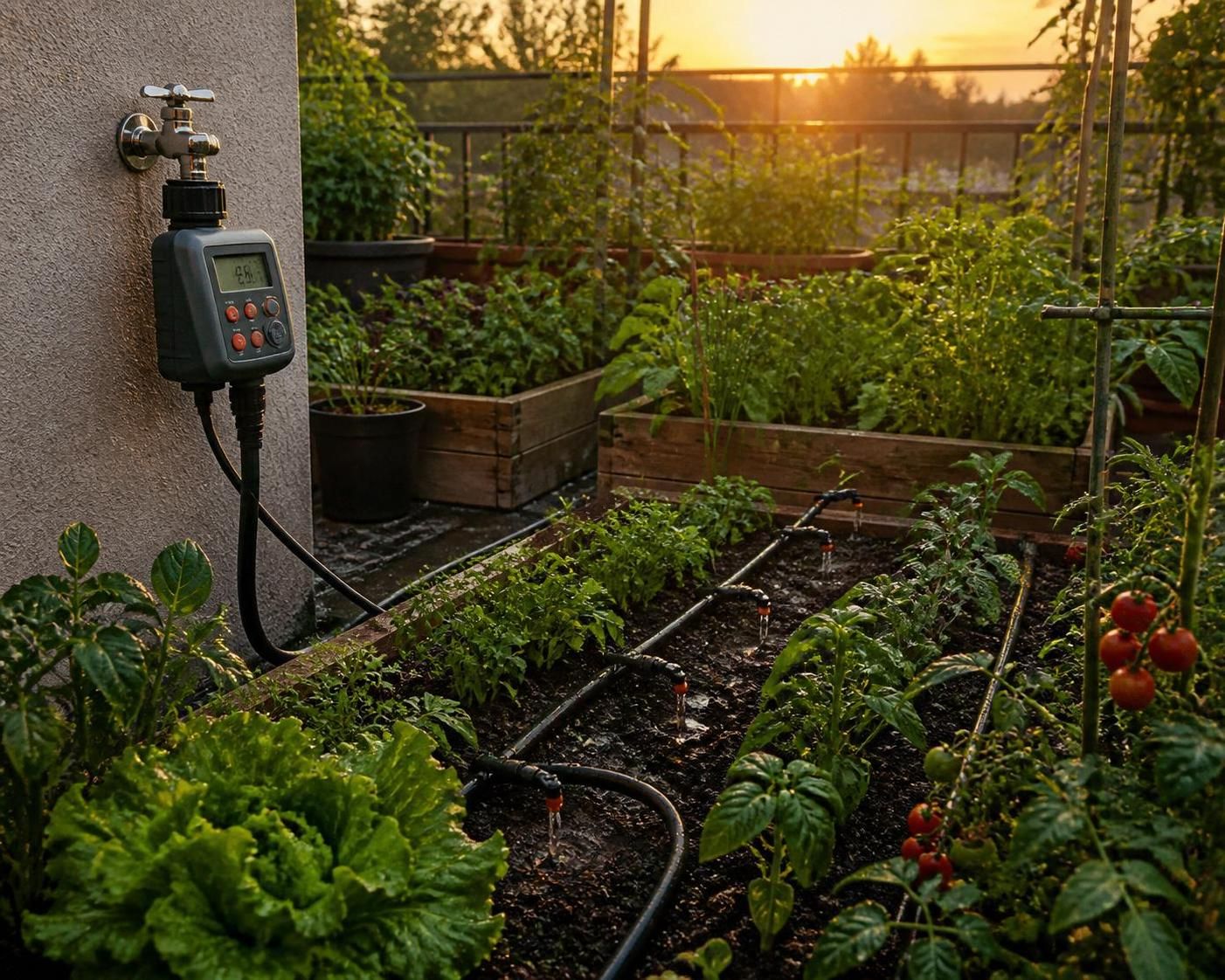 apprenez à installer un système d'arrosage automatique économique pour votre potager et optimisez la gestion de l'eau tout en simplifiant vos tâches de jardinage.