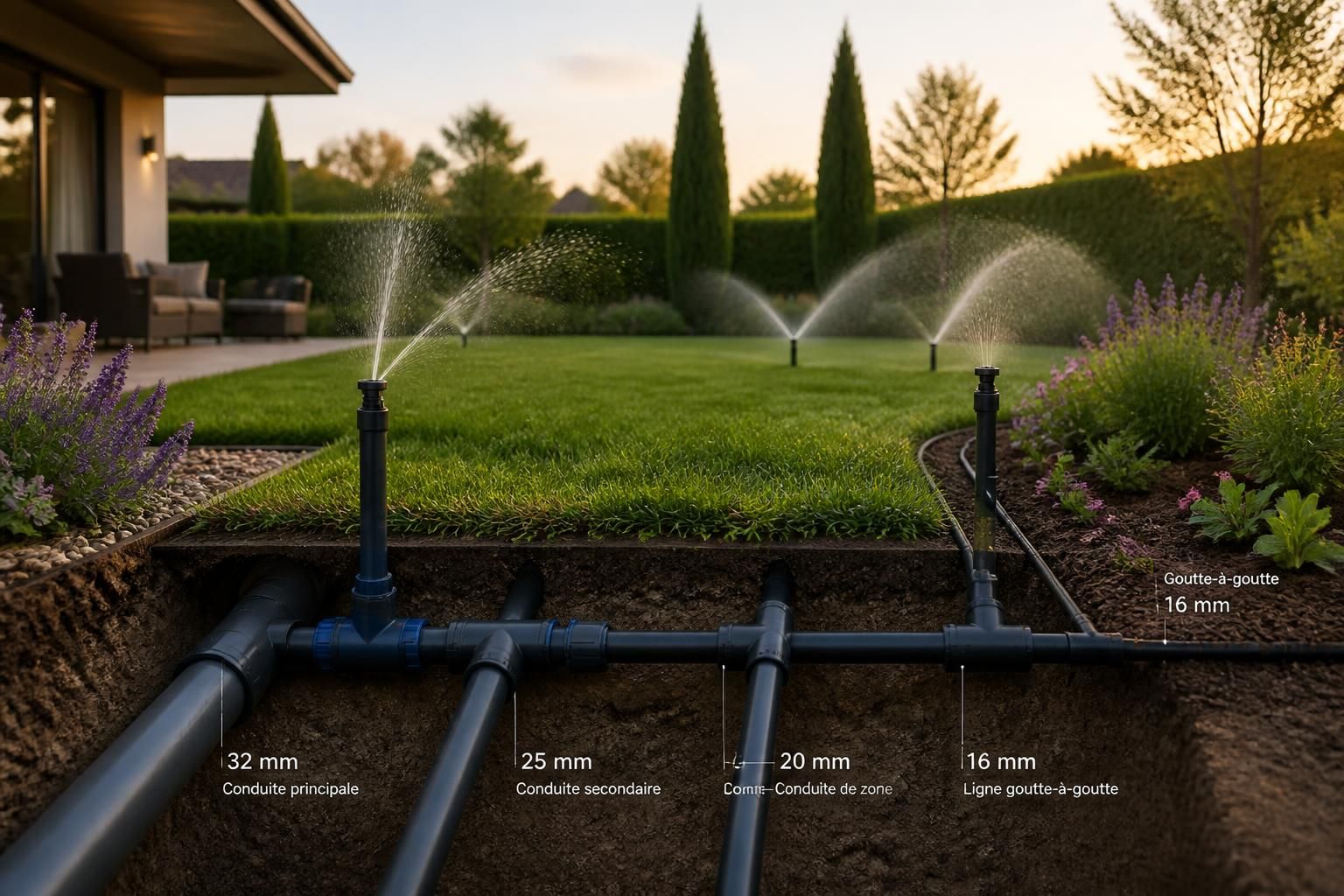découvrez notre guide complet des tuyaux pour arrosage automatique, avec conseils pour choisir les bons diamètres, matériaux adaptés et raccords essentiels pour un système efficace et durable.