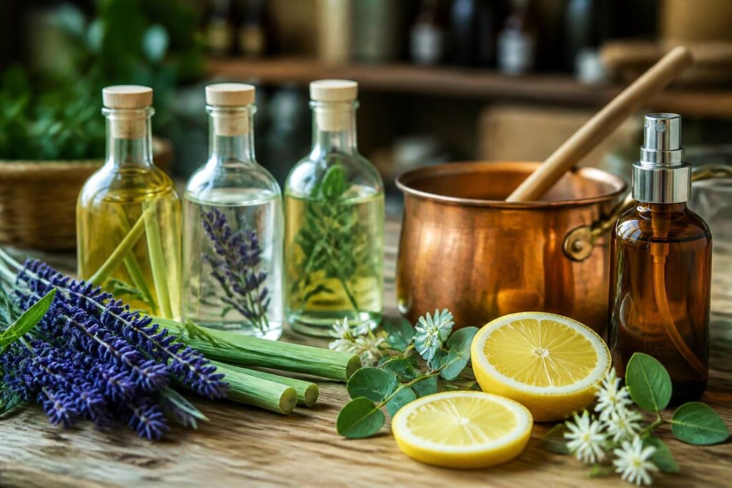 découvrez nos recettes naturelles pour préparer un répulsif anti-moustiques efficace à base d'huiles essentielles, facile à réaliser chez vous.