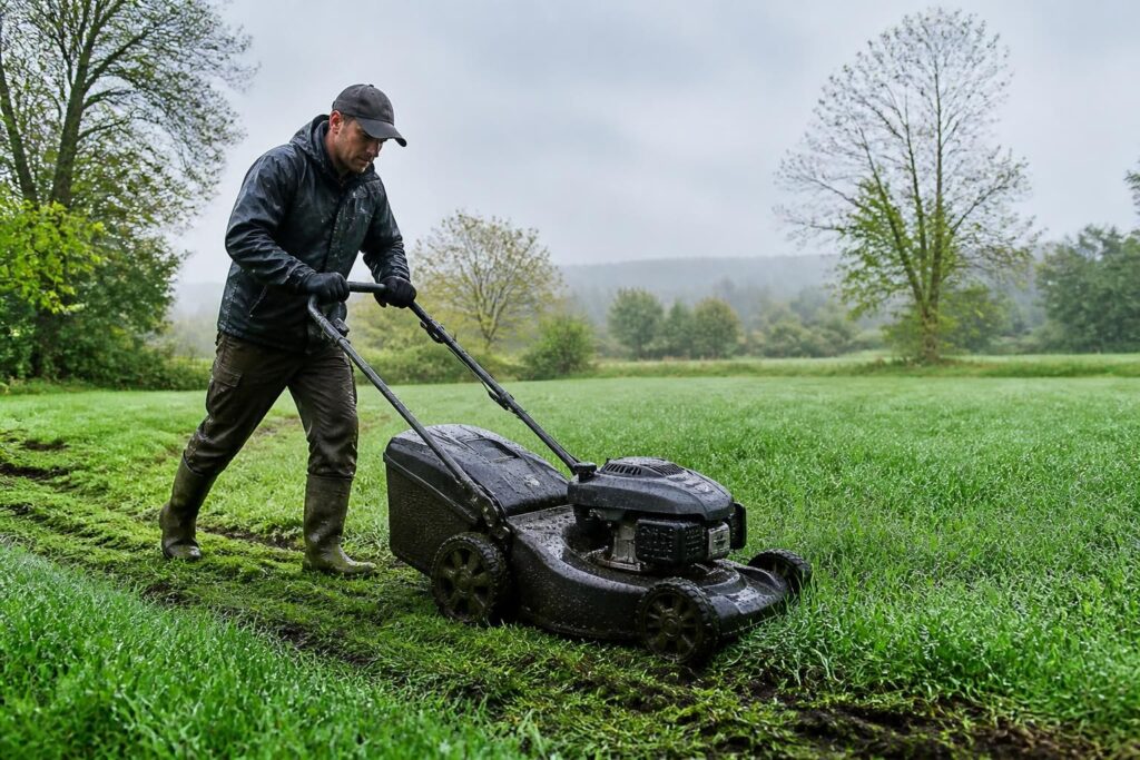 découvrez les astuces essentielles pour tondre une pelouse humide en toute sécurité et évitez les risques courants avant de passer la tondeuse. conseils pratiques pour un gazon impeccable.