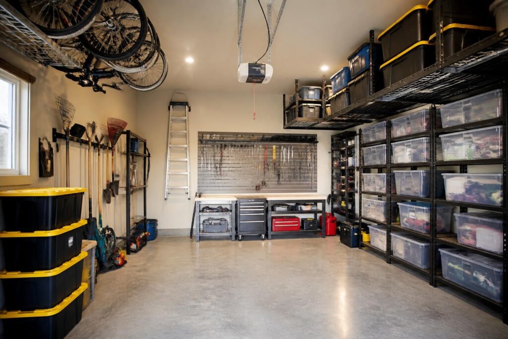 découvrez des astuces malignes pour optimiser le rangement de votre garage, maximiser l'espace et gagner de la place facilement.