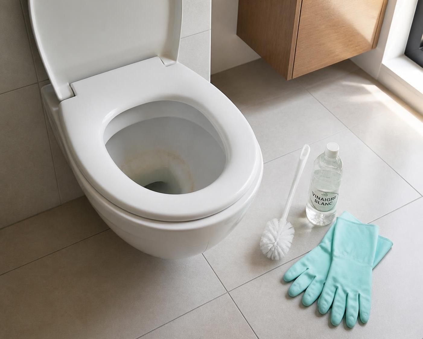 Nettoyage efficace des WC très entartrés : astuces pour préserver la cuvette sans l'endommager 2 découvrez nos astuces efficaces pour nettoyer les wc très entartrés tout en préservant la cuvette. apprenez à éliminer le tartre sans l'endommager grâce à nos conseils simples et pratiques.
