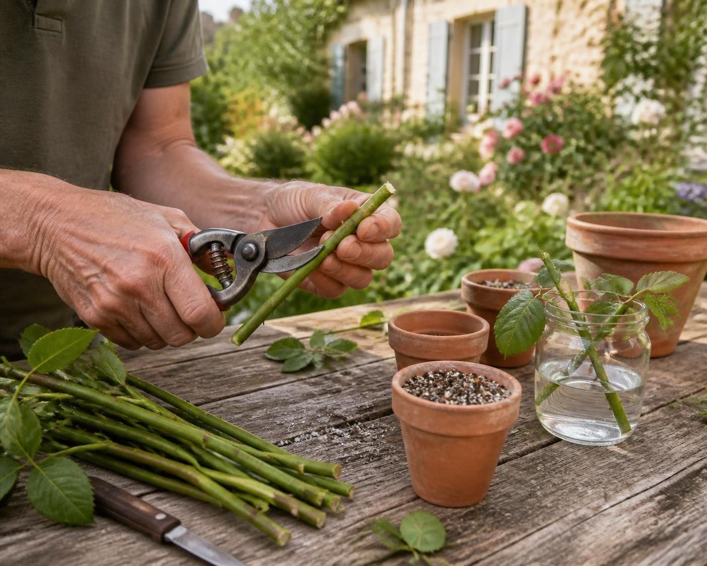 Guide essentiel : réussir à coup sûr vos boutures de rosiers pour un enracinement parfait 2 découvrez notre guide essentiel pour réussir vos boutures de rosiers avec un enracinement parfait. suivez des conseils pratiques et garantissez la croissance de vos nouvelles plantes.