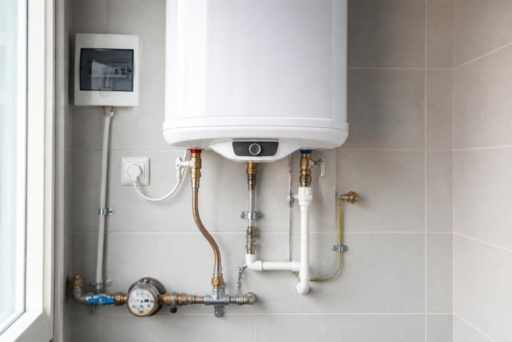 découvrez notre guide illustré pour l'installation du chauffe-eau, incluant un schéma détaillé et les règles essentielles de raccordement pour garantir une pose sécurisée et conforme.
