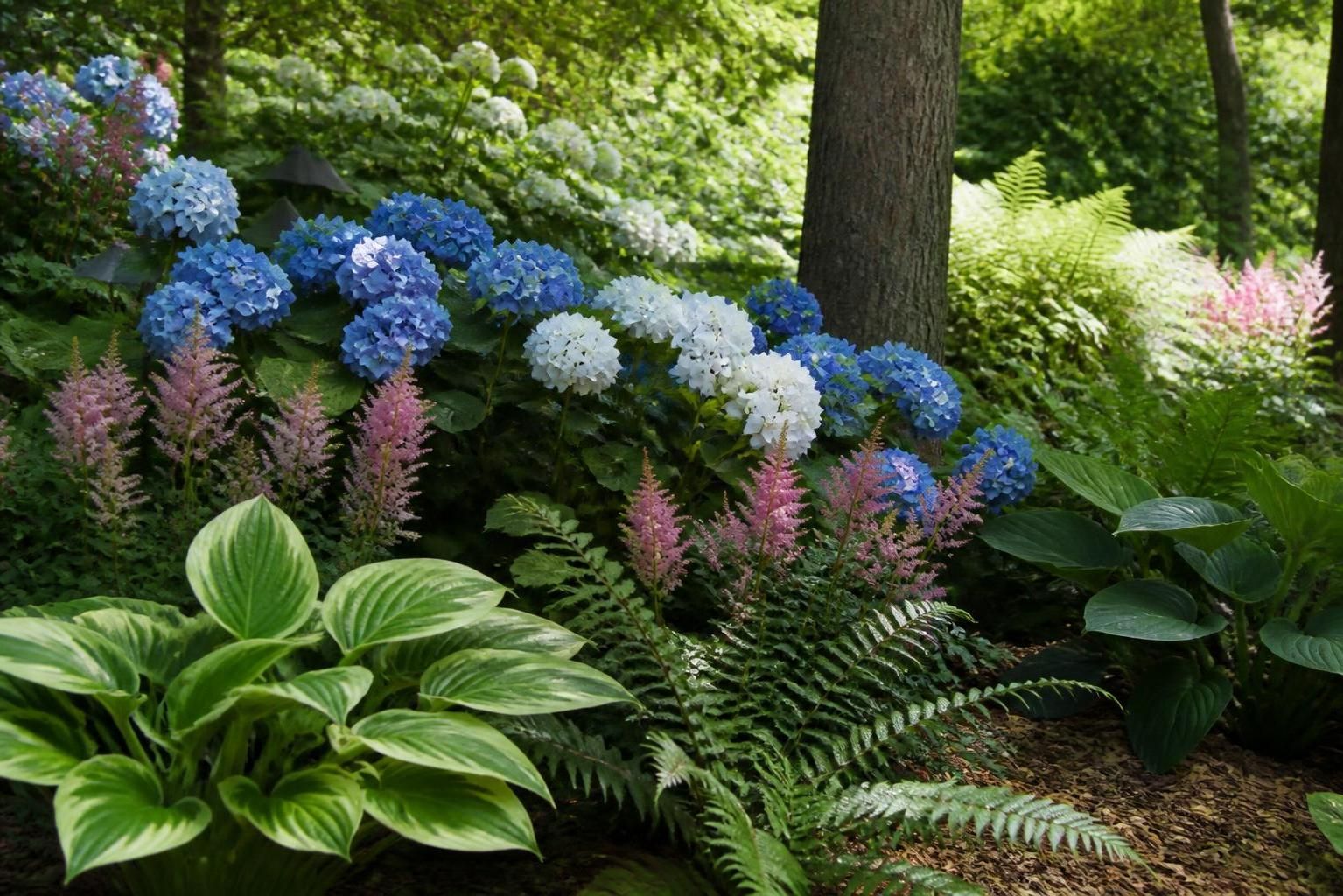 Massif harmonieux : quelles plantes associer aux hortensias Ă lâombre et au soleil ? 2 dĂ©couvrez comment crĂ©er un massif harmonieux en associant les hortensias avec les plantes idĂ©ales pour l'ombre et le soleil, pour un jardin colorĂ© et Ă©quilibrĂ© toute l'annĂ©e.