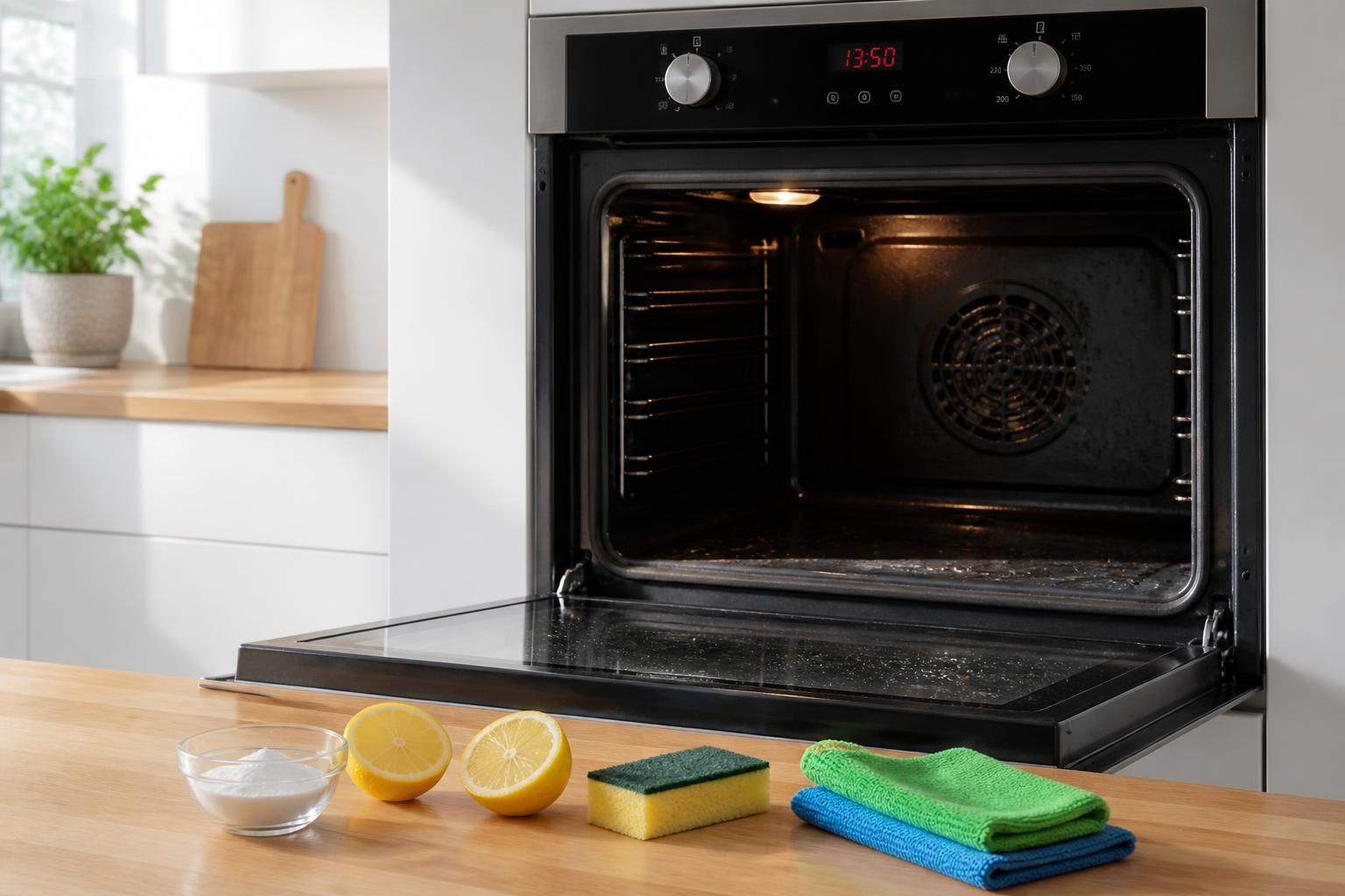 Nettoyage naturel du four au citron : l'astuce efficace pour éliminer les graisses tenaces 2 découvrez comment nettoyer naturellement votre four avec du citron, une astuce efficace et écologique pour éliminer les graisses tenaces sans produits chimiques.