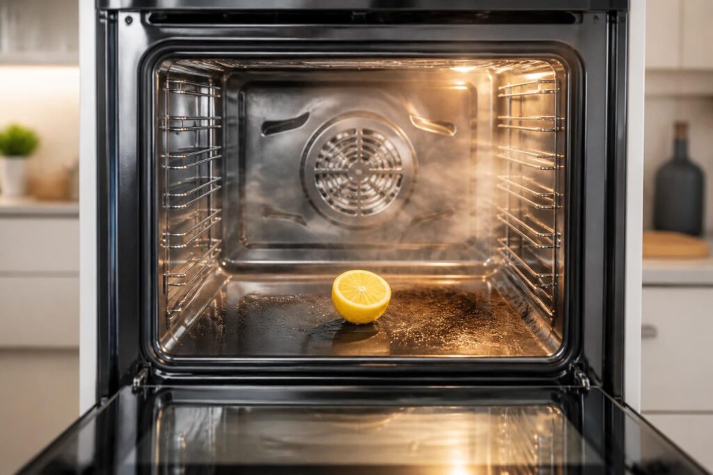 découvrez comment nettoyer naturellement votre four avec du citron, une méthode simple et efficace pour éliminer les graisses tenaces sans produits chimiques.